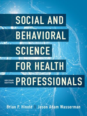 cover image of Social and Behavioral Science for Health Professionals